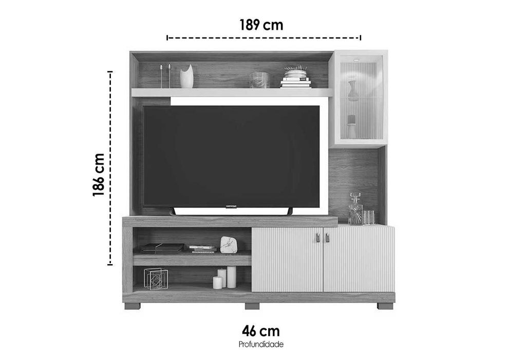 MEUBLE TELE LUME FREIJO 1.9 MT-16-506