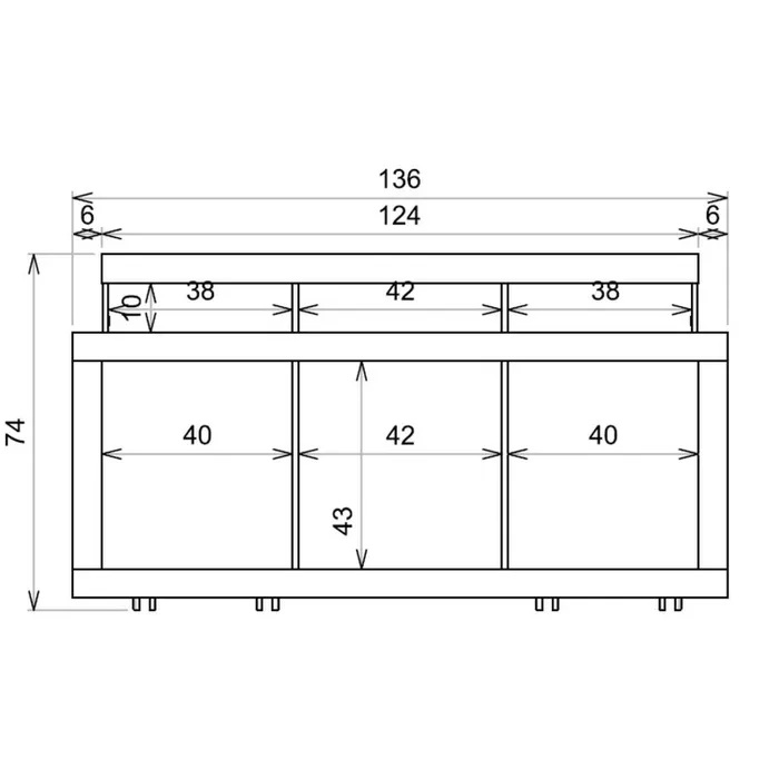 MEUBLE TELE  MT-89473