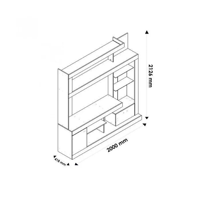 MEUBLE TELE SENSACAO MT-2632324