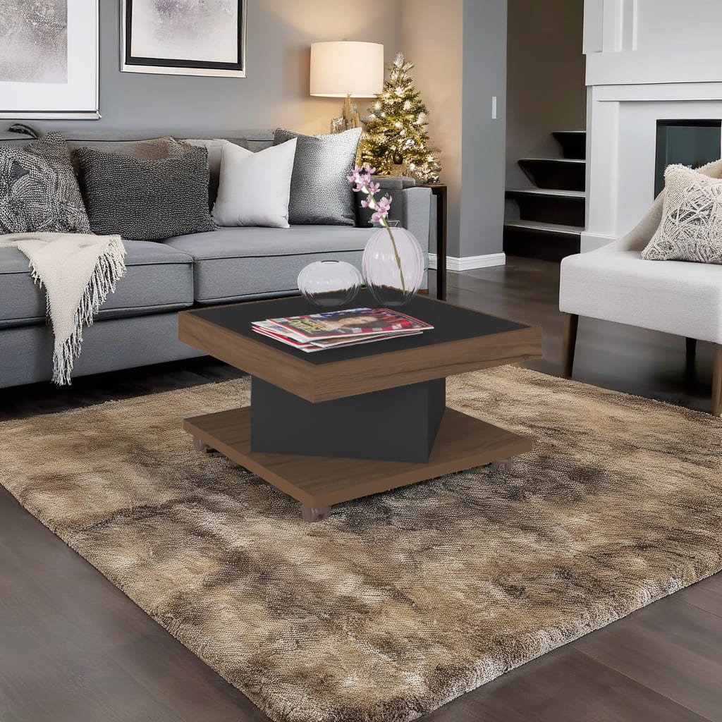 GUERIDON SAARA WALNUT