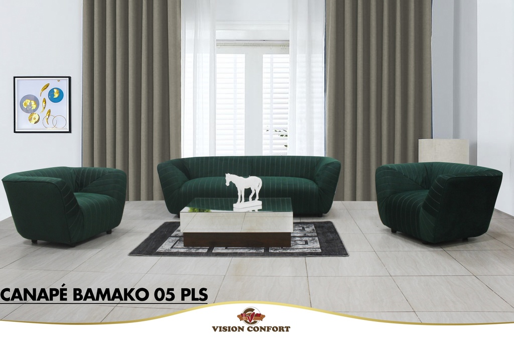 CANAPES BAMAKO 5 Places en toile