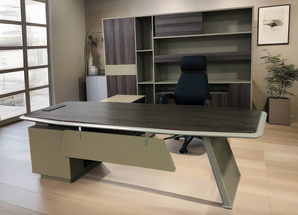 ENSEMBPACK BUREAU PRESTIGE TABLE+FAUTEUIL+ARMOIRE