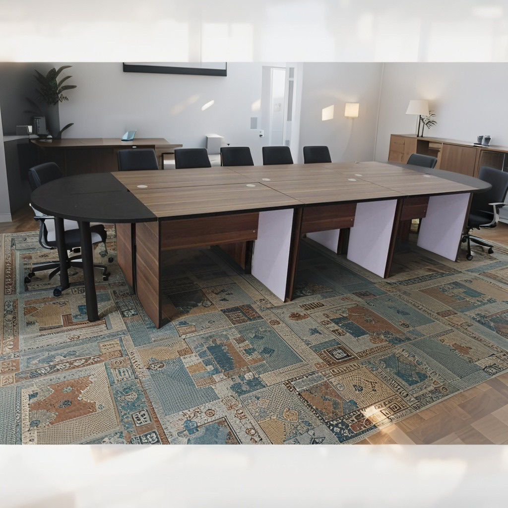 Conference Table. TC-6A104AC (120 X 420 Cm)