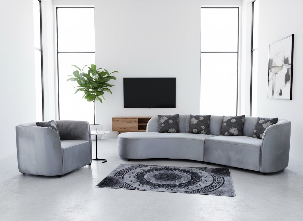 CANAPES ARRONDI TINA/6places