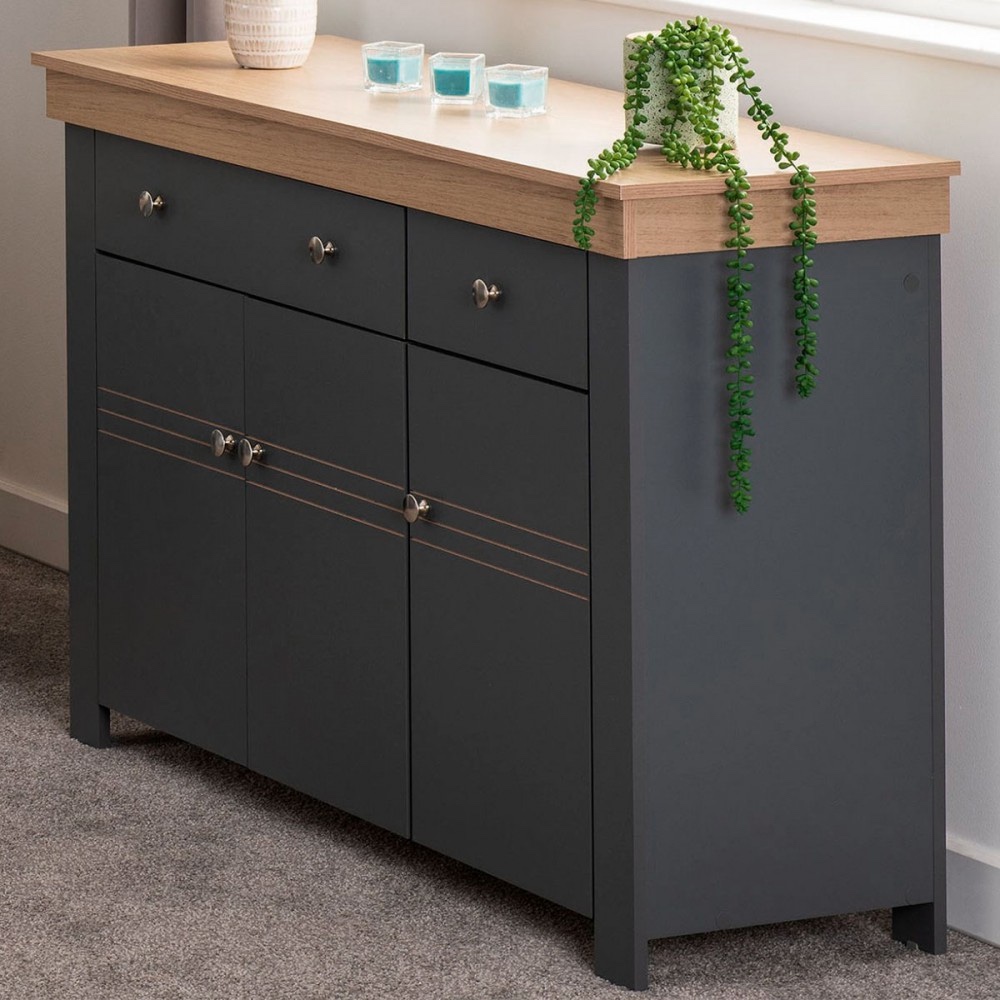 BUFFET CANADA CINZE B-8113