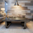 Gueridon Rectangulaire Noire G-Marcory