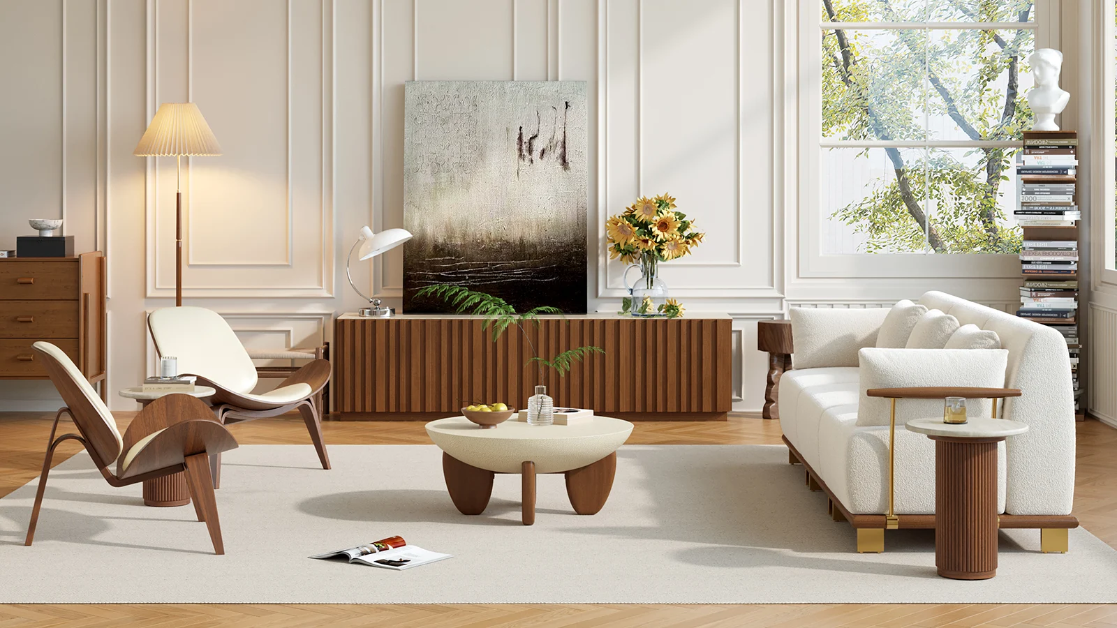 Salon scandinave
