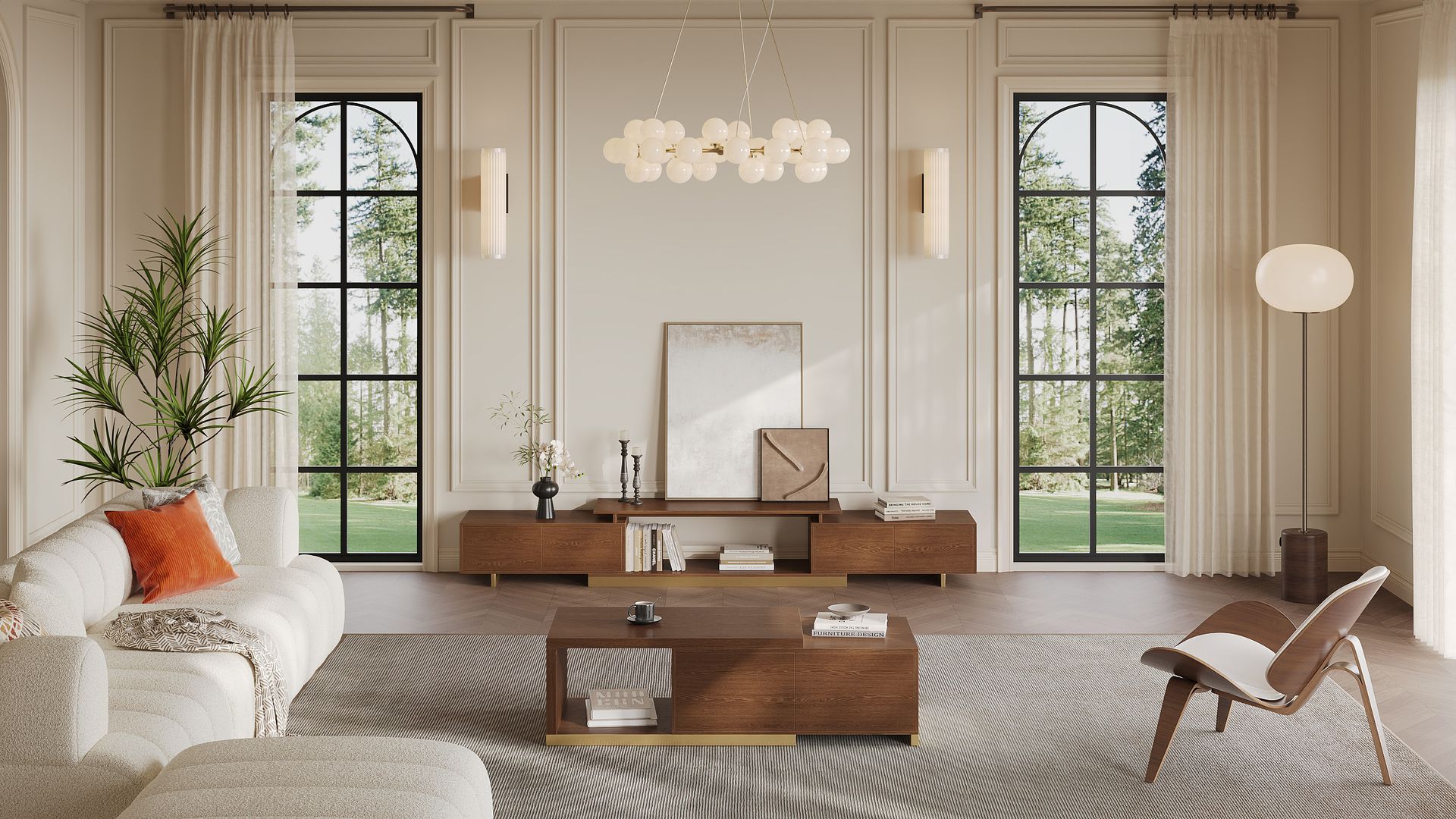 Salon scandinave
