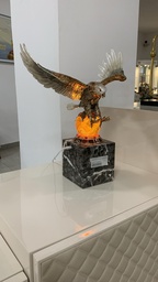 DECORATIO AIGLE SUR CRISTAL DEC-P17