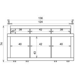 MEUBLE TELE  MT-89473