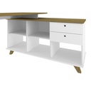 ARTANY Office Desk +Side Cupboard 145x128x75 Cm