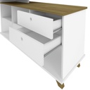 ARTANY Office Desk +Side Cupboard 145x128x75 Cm