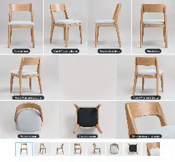 CHAISE SALLE A MANGER ALPHA CSM-ALPHA