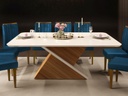 Table Salle à Manger Zafira Blanche TSM-20350-196