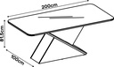 Table Salle à Manger Zafira Blanche TSM-20350-196