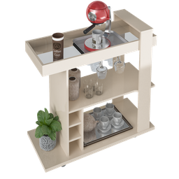 TABLE DE COIN AMAZONA BAR BLANCHE TC-AMAZONAS/BLANC