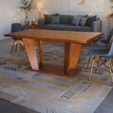 Table Salle À Manger LAGOS 85X185CM TSM-LAG85185 (noir)