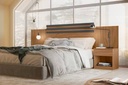 TETE DE LIT DHARA + 2COFFRES TL-998034.4 (Grise)