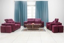 SALON SHAKIRA 1+2+3 EN TOILE S-SHAKIRA/6PT (Bleu)