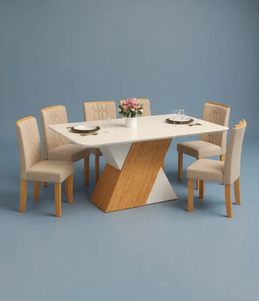 TABLE SALLE A MANGER RUBI VITREE 1700X90X25CM