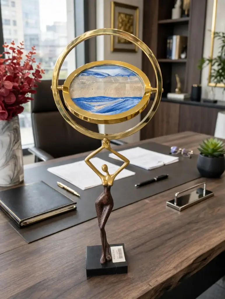 SCULPTURE DECORATIVE  DOREE DG-413 
