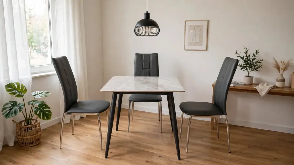 ENSEMBLE SALLE A MANGER CARRE 