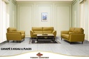 Salon KIGALI S-KIGALI/6P (Marron clair)