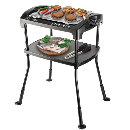 [GEP-SBG7102A] GRILLEUSE  ÉLECTRIQUE SUR PIED  SINBO SBG-7102A