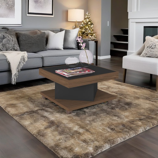 [G-SAARAWALNUT] GUERIDON SAARA WALNUT