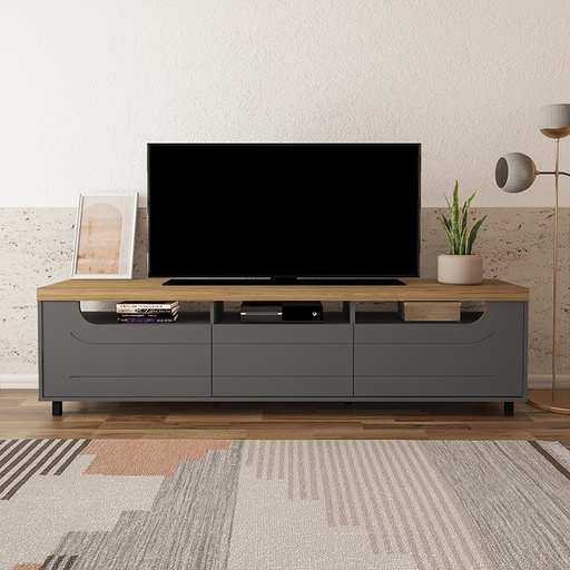 [MT-MERCURY/GRA] MEUBLE TELE MERCURY PINE