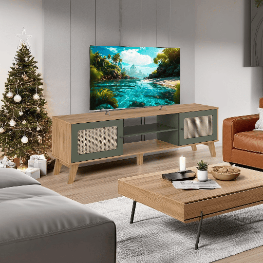 [MT-CHARLOTTE/MINT] MEUBLE TELE CHARLOTTE MINT