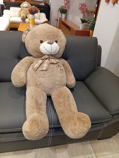 [PEL-120M] PELUCHE BLANCHE PEL-C120M