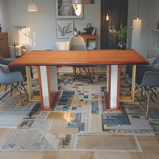 [TSM-230722B] Table Salle À Manger BRANDO TSM-230722B
