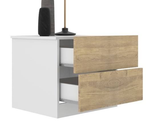 [COF-3770] PREMIUM WHITE BED STORAGE BOX COF-3770