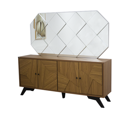 [B-TB297/TB208] BUFFET TB297 180CM+MIRROIR B-TB297/TB208