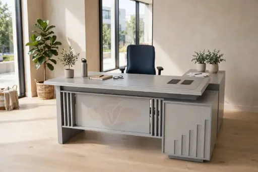 [TB-YD3030/1.6] TABLE DE BUREAU+RETOUR TB-YD3030/1.6