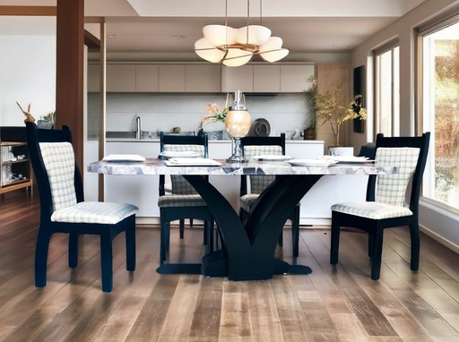 [TSM-300622L+6CSM-MADRIM] ENSEMBLE SALLE A MANGER LORENZO