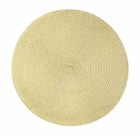 [PP-38CM/6PCS] POSE PLAT CIRCULAIRE LOT DE 6
