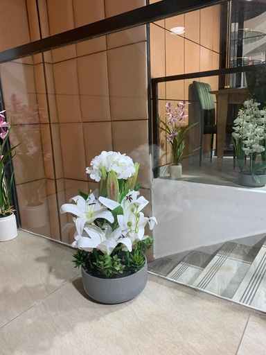 [FP-002] FLEUR EN POT  FP-002