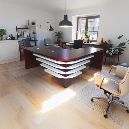 CHARUTO Office Desk (80 X 200 Cm) Megalux
