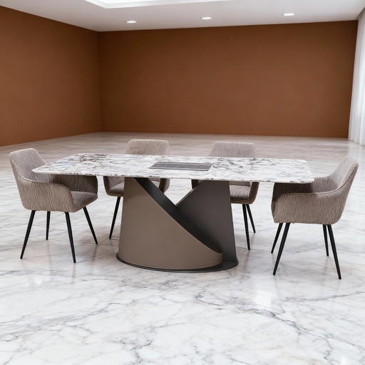 [TSM-FT006 + 6 CSM-0084A] ENSEMBLE SALLE A MANGER