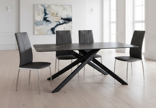 [TSM-GDT1213B-3+ 6 CSM-SKY622-7M] ENSEMBLE SALLE A MANGER