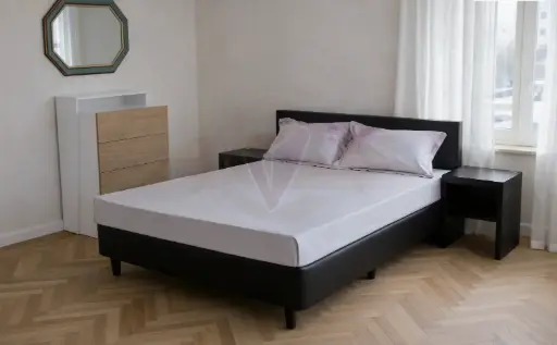 [LITCONFORT140X190SOMMIER+MATELAS] LIT kHEOPS 2 places