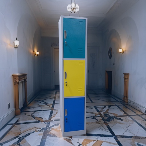 [AR-AS-011] Armoire Métallique 3 Battants AR-AS-011