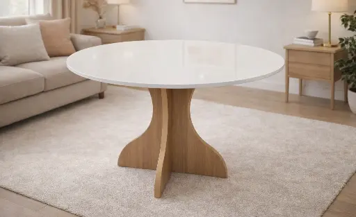 [TSM-TM10] TABLE SALLE A MANGER 90CM  TSM-TM10
