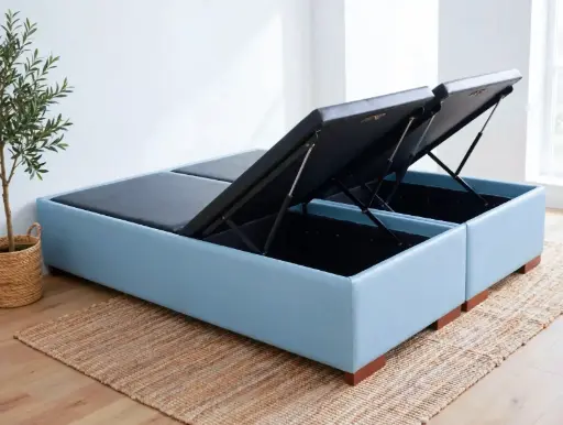 [SOM-1820VIP1MLS] PVC BED BASE 180X200CM WITH STORAGE TRUNK SOM-1820VIP1MLS