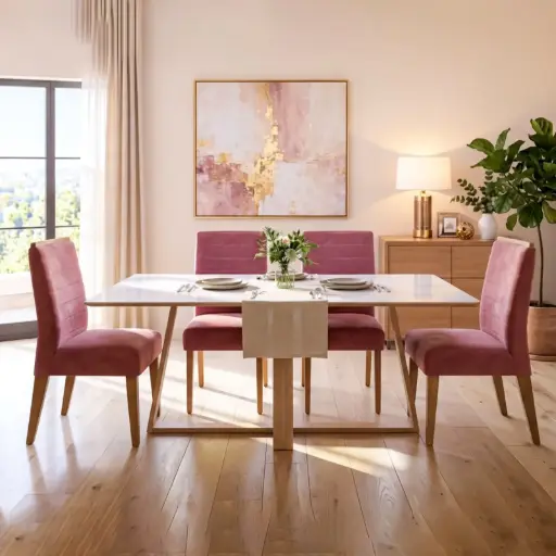 [TSM-TM87 + 6 CSM-20632M] ENSEMBLE SALLE A MANGER TM87