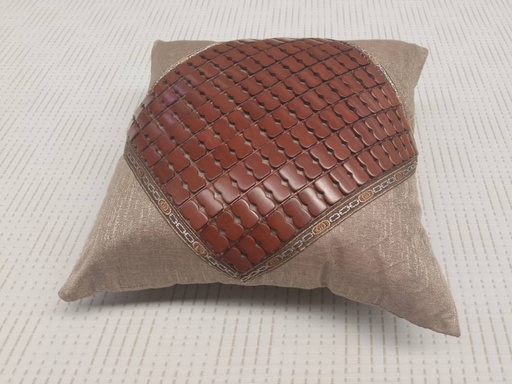 Wood Decorative Cushion 50x50F