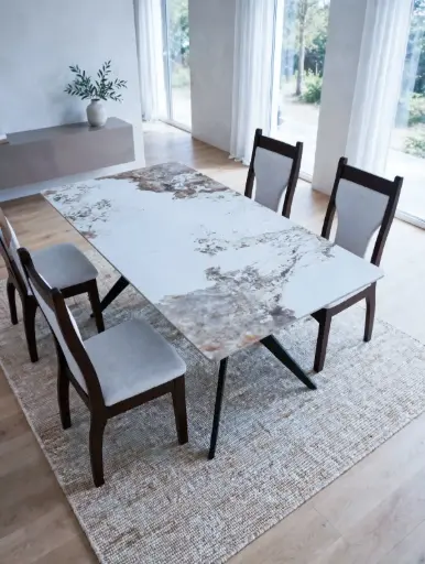 [TSM-C127B] TABLE SALLE A MANGER TSM-C127B