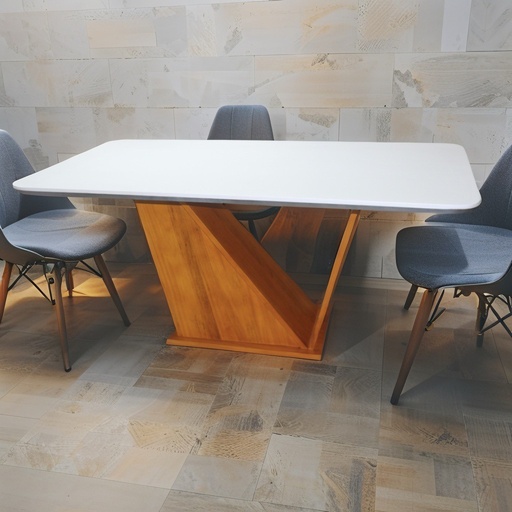 [TSM-19917M] Table Salle a Manger          Megalux  TSM-19917M